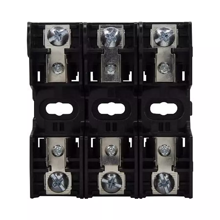 EATON BUSSMANN MODULAR FUSE HOLDER, 30A, 250VAC, SCREW, HM25030-3SR
