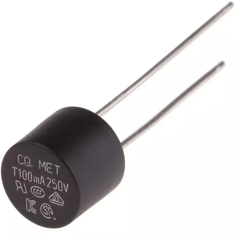 RS PRO Radial Lead Type Fuse Surface Mount 250 AC V Rated Voltage, 767-5169 (Pack of 10)