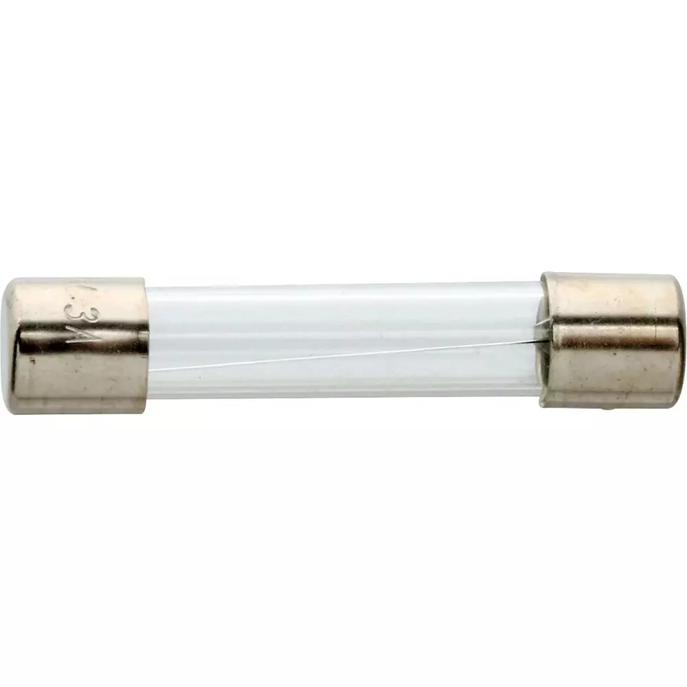 OHM ELECTRIC Glass Tube Fuse AC 250 V Rated Voltage, MFG 3A 4P (Pack of 4)