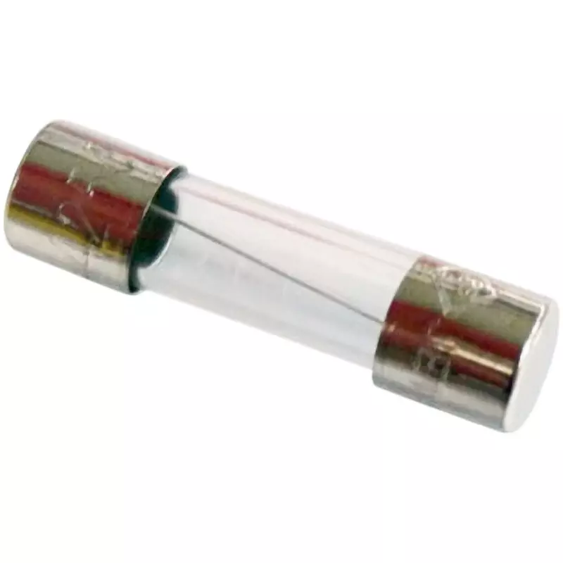 ELPA Glass Tube Fuse 5 Amp Rated Current Φ5.2x20 mm Size, MF-2050H (Pack of 2)