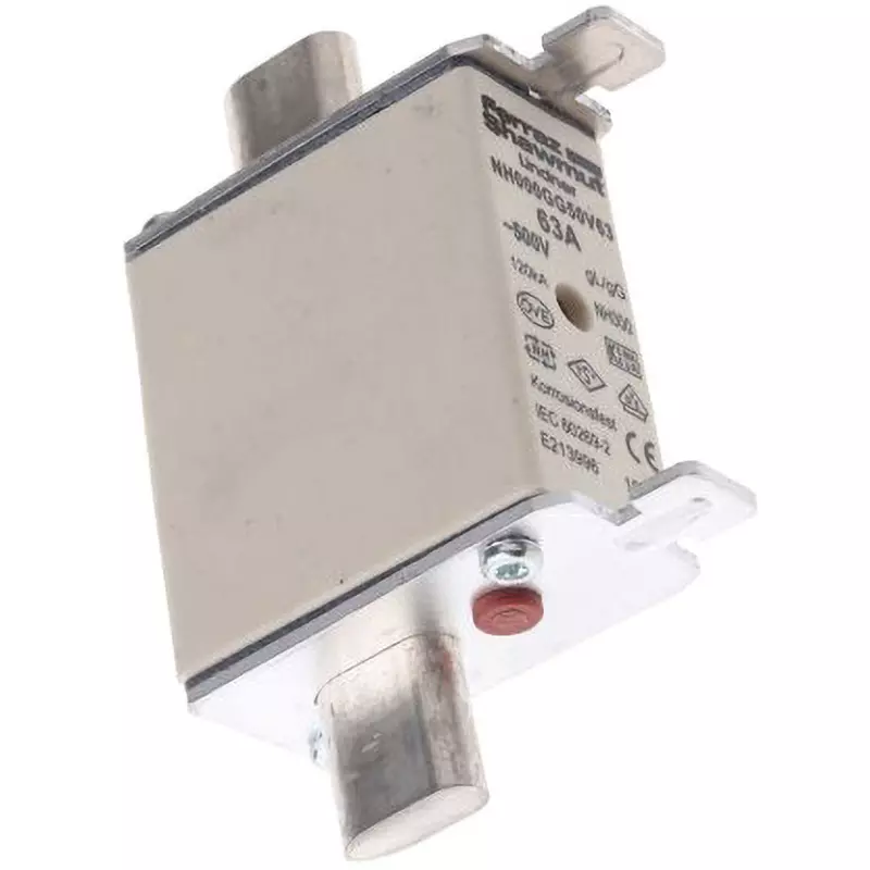 Mersen Fuse Link 63 A Rated Current 500 AC Rated Voltage, E213996C (Pack of 3)