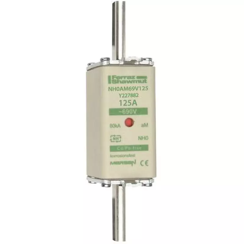 Mersen Fuse Link 125 A Rated Current 690 AC Rated Voltage, Y227882C