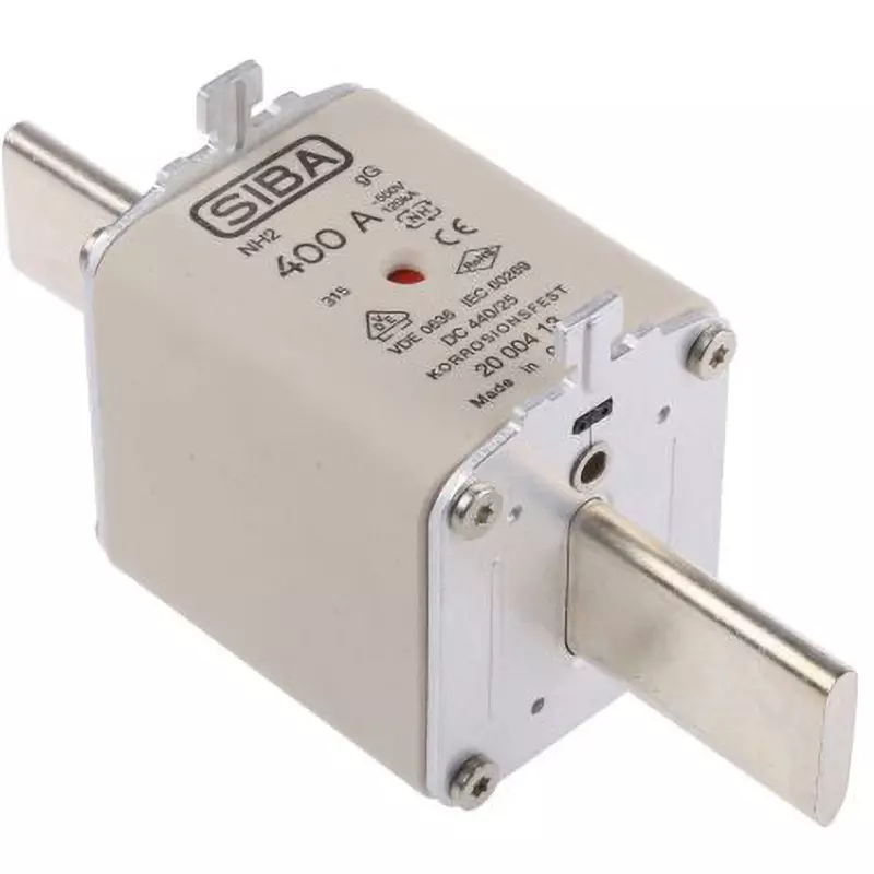 SIBA Fuse Link 400 A Rated Current 500 AC Rated Voltage NH2 Fuse, 20-004-13/400A