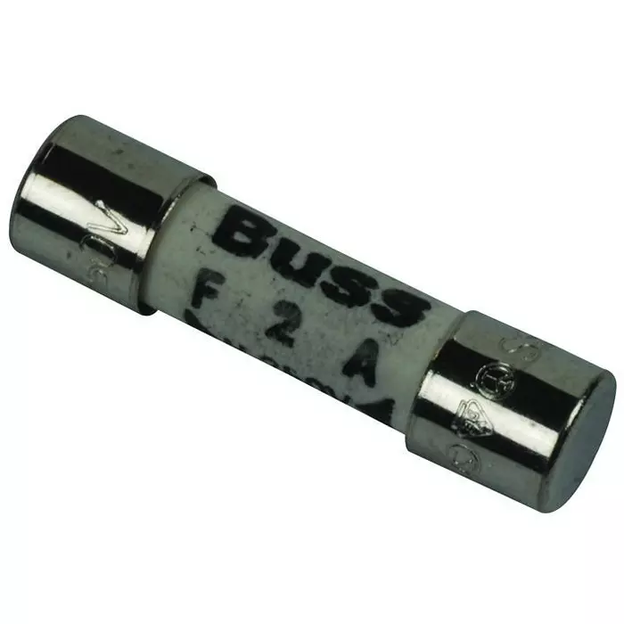 EATON FUSE, CARTRIDGE, 2A, 5X20MM, FAST ACTING, BK/GDA-2A