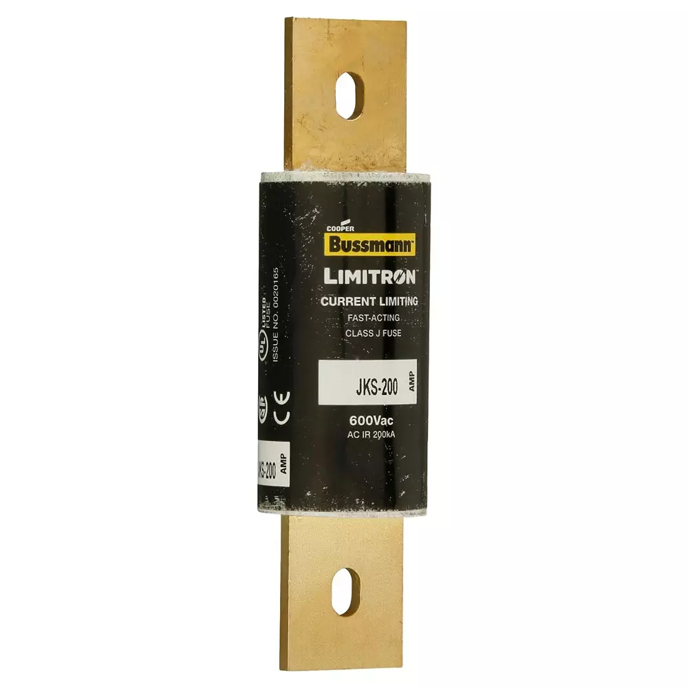 EATON BUSSMANN FUSE, 200A, 600VAC, 5.75" X 1.5", JKS-200
