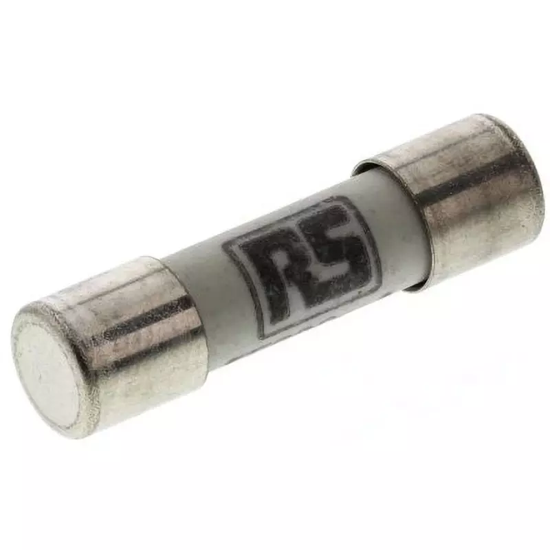 RS PRO Ceramic Tube Fuse 0.63 Amp Rated Current 250 AC V Rated Voltage, 769-6336 (Pack of 10)