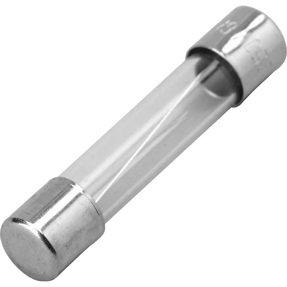 OHM ELECTRIC Glass Tube Fuse AC 250 V Rated Voltage, 250V 6ACartridge Fuse (Pack of 4)