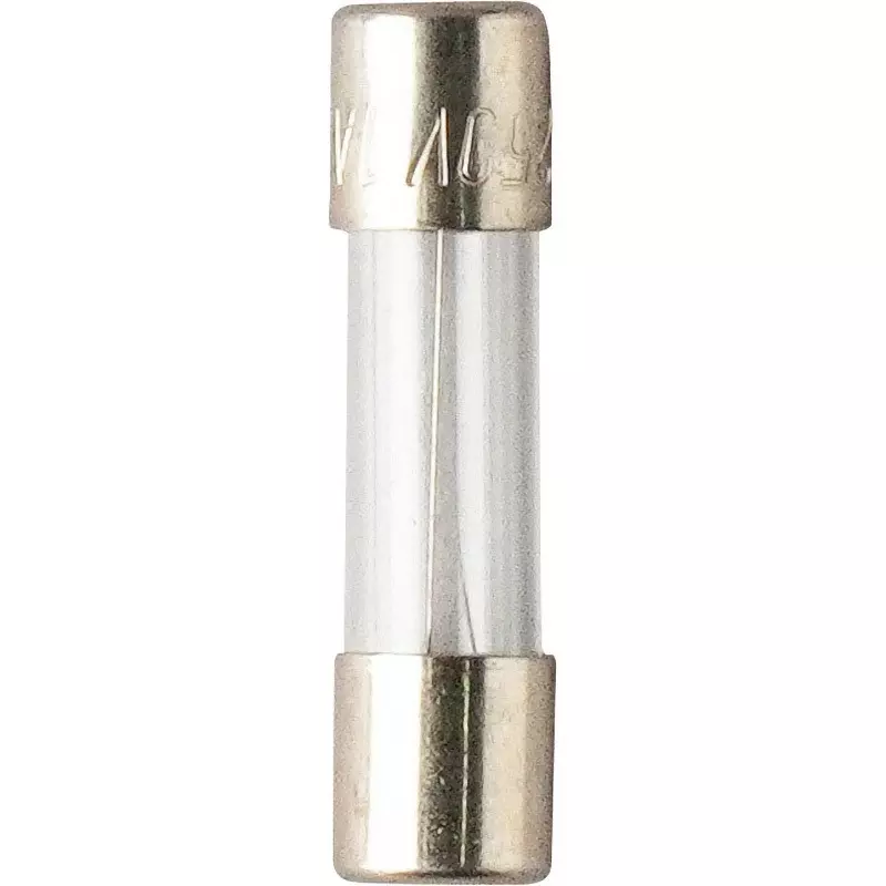 OHM ELECTRIC Glass Tube Fuse AC 250 V Rated Voltage, MFG 1A 4P (Pack of 4)