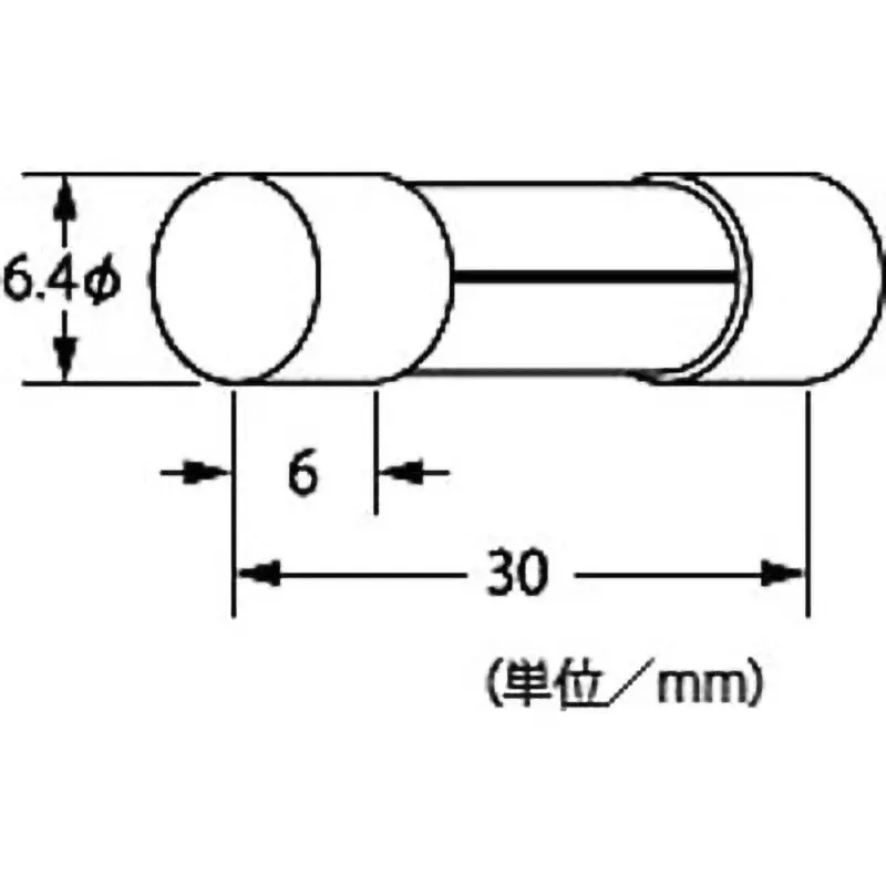 Ubon Glass Tube Fuse 15 Amp Current AC 125 V Rated Voltage, GF-15 (Pack of 10)