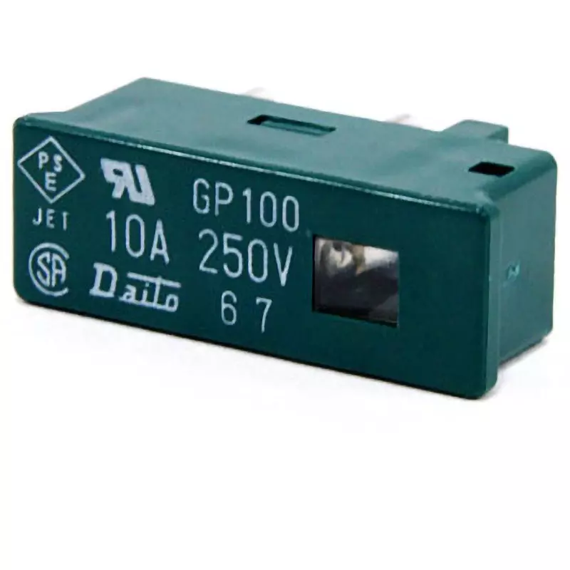 Daito GP Fuse for Alarm 10 Amp Rated Current, GP-100