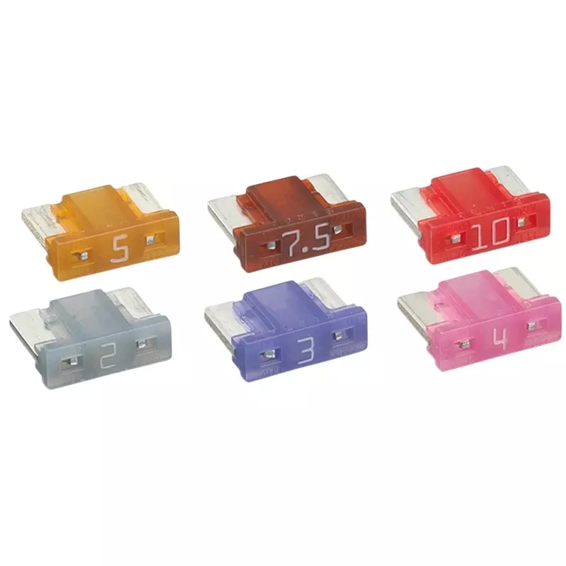 Sato Parts Blade Fuse 7.5 Amp Rated Current, F-1500-7.5A (Pack of 5)