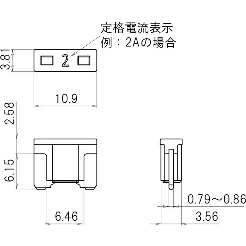 sato-parts-blade-fuse-75-amp-rated-current-f-1500-75a