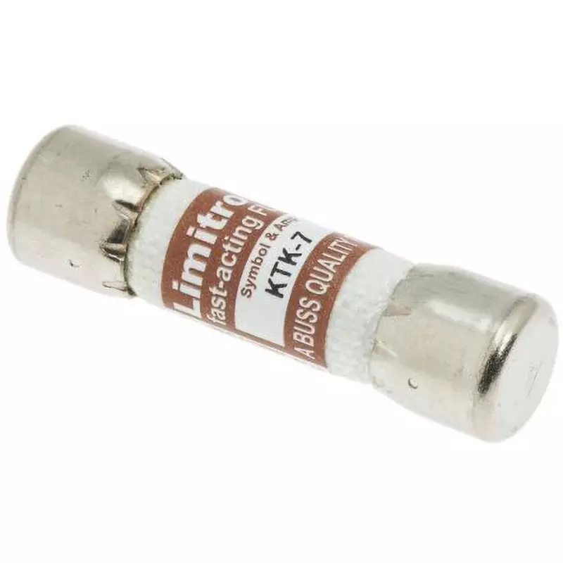 Cooper Bussmann Tube Fuse 600AC V Rated Voltage, KTK-7 (Pack of 5)