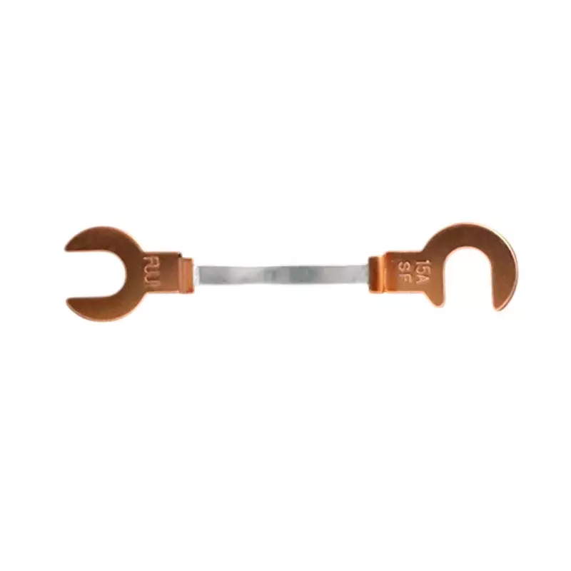 Esco Copper Claw Fuse 250 V Rated Voltage 15 A Rated Current Soluble lead alloy Main Unit Material, EA758ZP-3A (Pack of 2)