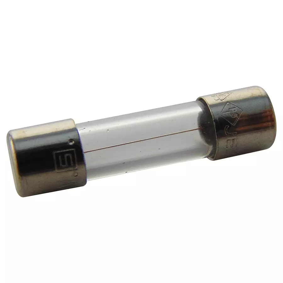SCHURTER Fuse, Fast Acting, Glass, 2A, 0034.1519 (Pack of 10)