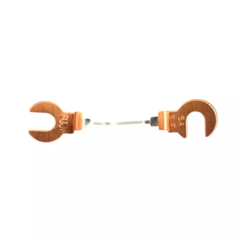 Esco Copper Claw Fuse 250 V Rated Voltage 5 A Rated Current Soluble lead alloy Main Unit Material, EA758ZP-1A (Pack of 2)