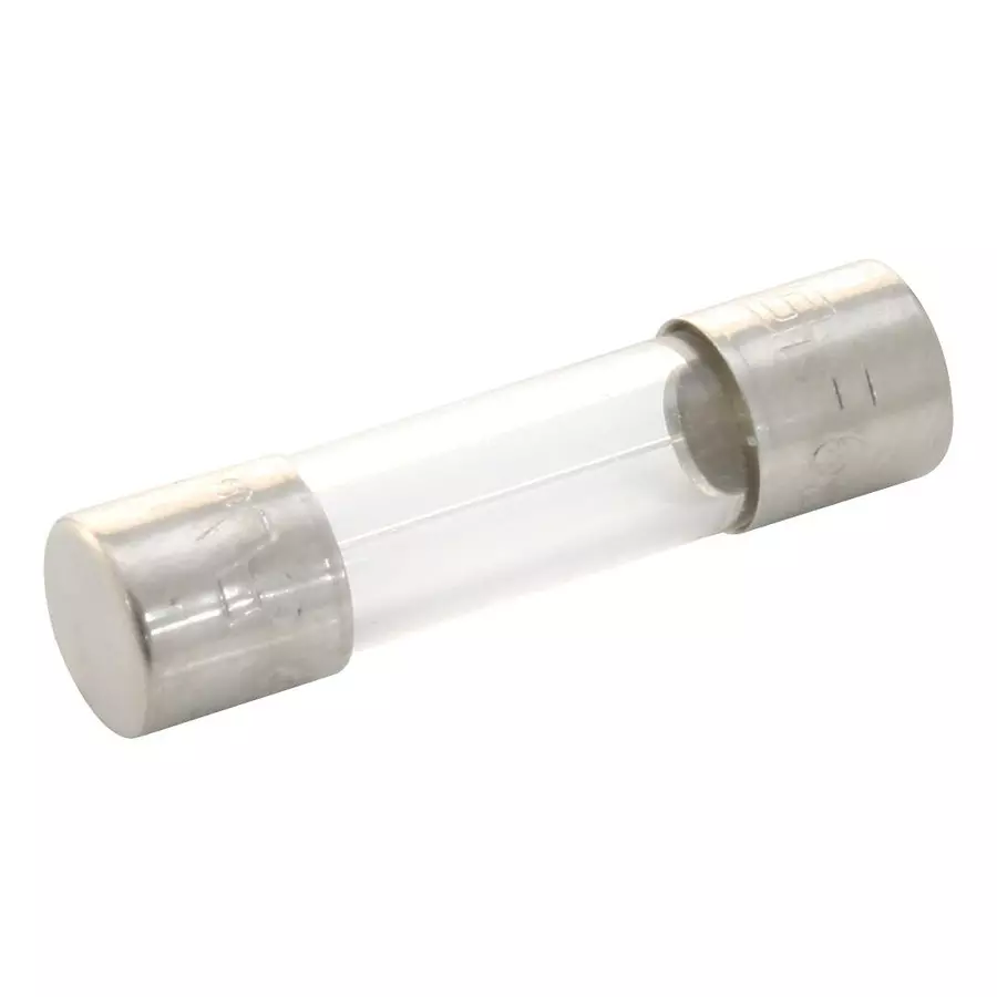 SCHURTER Fuse, Fast Acting, Glass, 6.3A, 0034.1524 (Pack of 10)