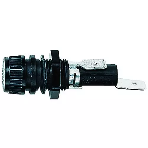 EATON FUSE HOLDER, 6.3 X 32MM, PANEL MOUNT, BK/HTB-26I-R