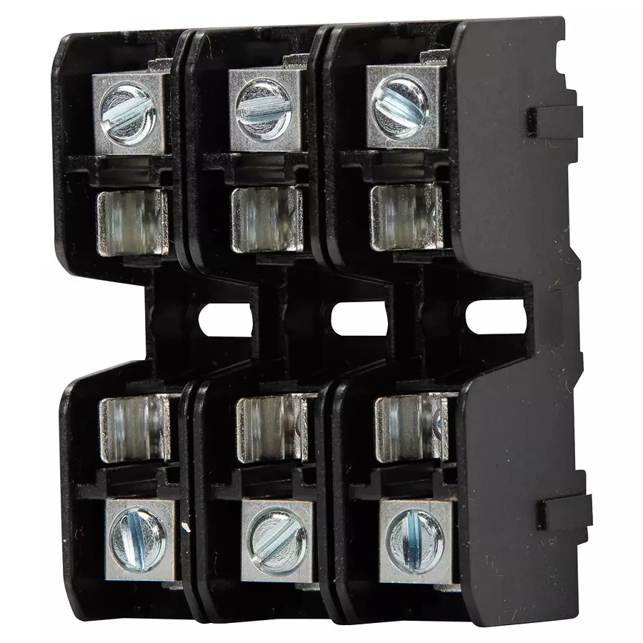 EATON BUSSMANN MODULAR FUSE HOLDER, 30A, 600VAC, SCREW, BCM603-2S