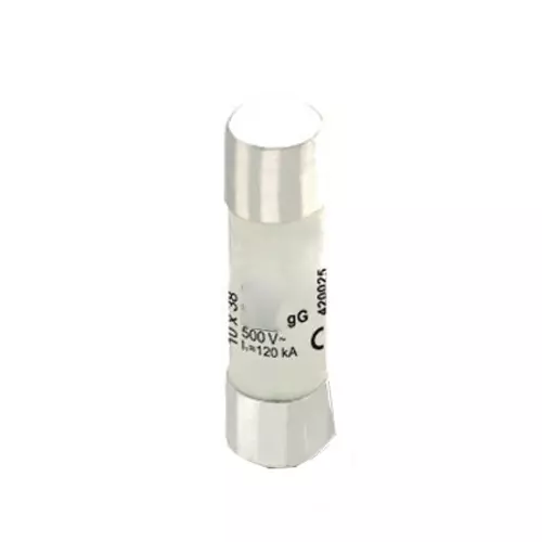 ENERTECH Cylindrical Fuse 2 Amp 10x38 mm Size Ceramic 500 V, 10*38 FUSE