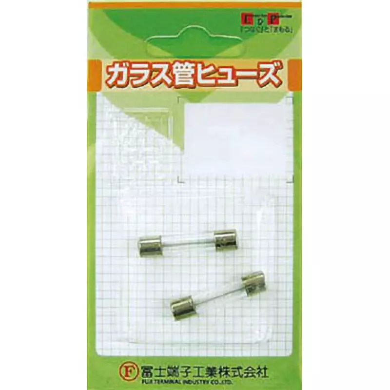 fuji-terminal-industry-glass-tube-fuse-5-amp-rated-current-ac-250-v-rated-voltage-fp-fgbo-250v-5a-2p-pbf-pack-of-2