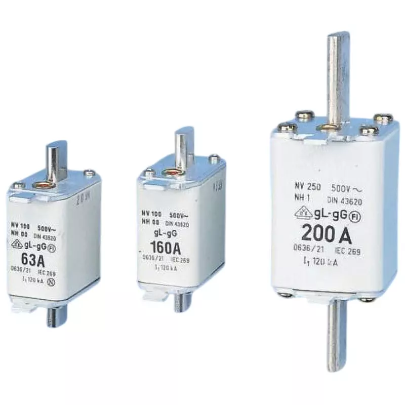 Mersen Fuse Link 80 A Rated Current 500 AC Rated Voltage, Y216543C (Pack of 3)