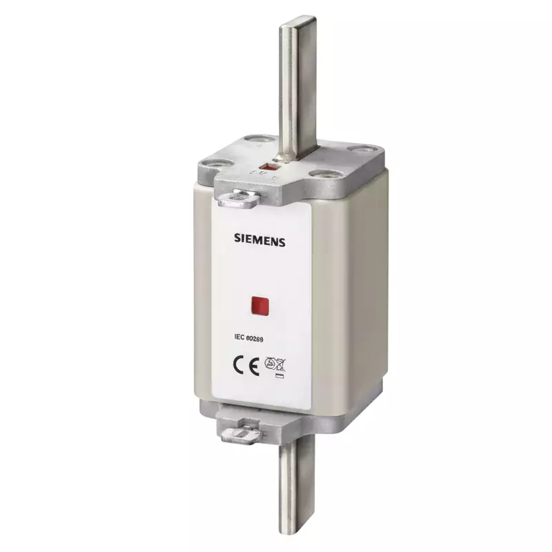 Siemens Low Voltage HRC Fuse Link 100 A Rated Current 120 kA Rated Breaking Capacity, 3NA61300RC
