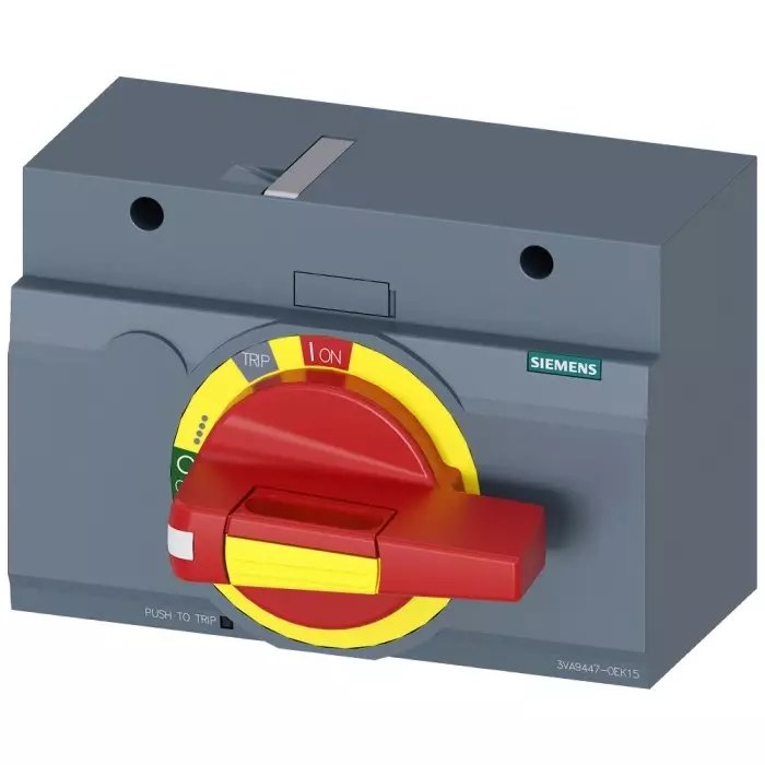 Siemens SENTRON Front Mounted Rotary Operator, 3VA9447-0EK15