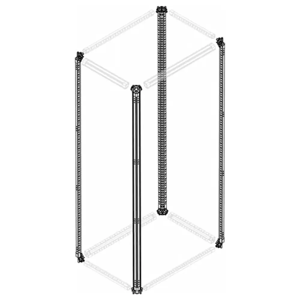 ABB 1STQ Series Stainless Steel Upright for Use with Modular Boards - System Pro E Power, 1STQ002031B0000
