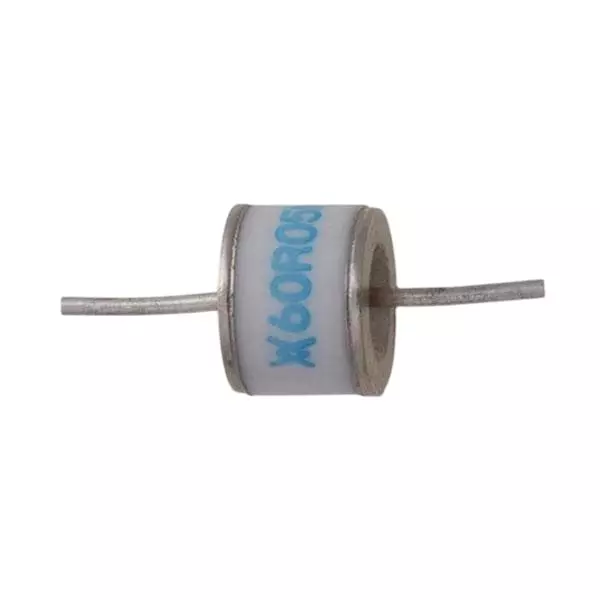 Littelfuse GTCx28-R Series Gas Discharge Tubes 2 Electrode 3 kA 2.4 kV Axial Termination Style 8x6 mm, GTCA28-242M-R03