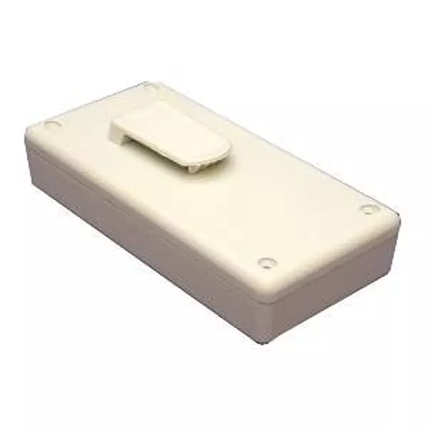 Hammond Battery Door Enclosure Gray (Light Gray) Acrylonitrile Butadiene Styrene (ABS), 1599BGYBATCP
