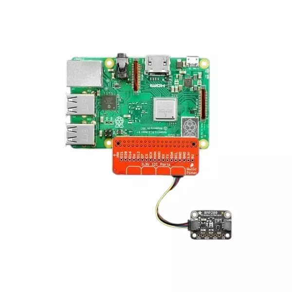 ADAFRUIT Sparkfun Qwiic / STEMMA QT Hat for Raspberry Pi, 4688