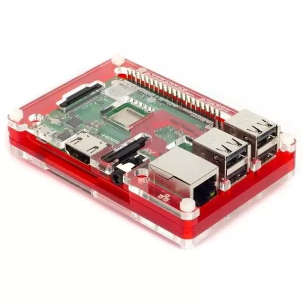 PIMORONI Pibow Coupe for Raspberry Pi 3 B+, 3, 2, PIM341