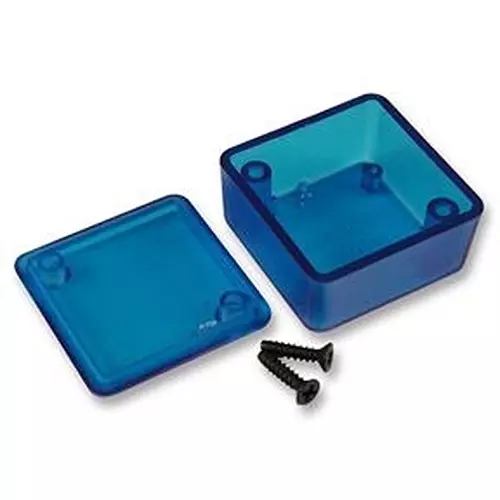 HAMMOND Case, Abs, Blue, 35X35X20Mm, 1551Mtbu