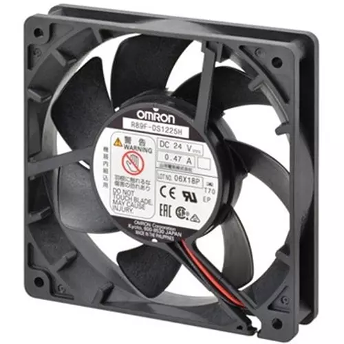 Omron Axial Fan DC 24 V Rated Voltage, R89F-DS1225H