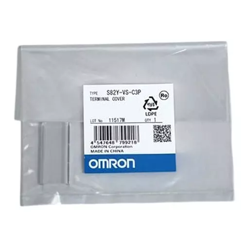 Omron S8VS Series Terminal Cover, 60W-480W Input Side, S82Y-VS-C3P