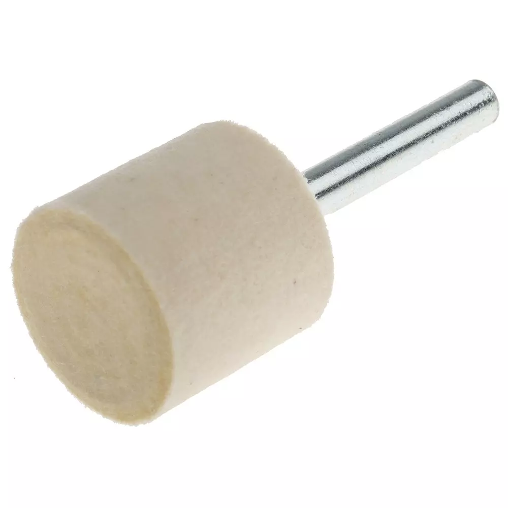 RS PRO Polishing Bob 5 Piece 25 mm 6 mm Cylindrical, 2403776 (Pack of 5 Pcs)