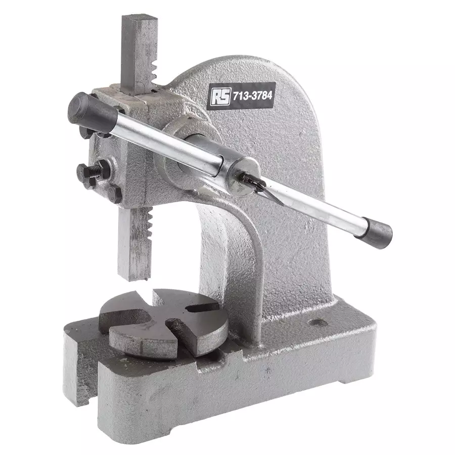 RS PRO Machine Press 241.3 mm 101.6 mm 266.7 mm Arbour Press, 7133784