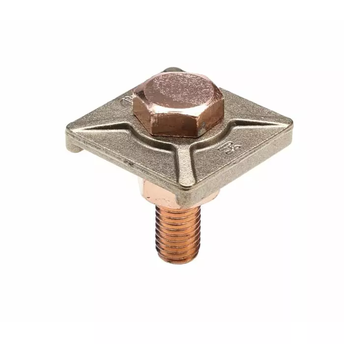 WJ Furse Copper Earth Clamp Max. Conductor Size 25x3 mm Nominal Rod dia. 10 mm 26 mm (Pack of 10)