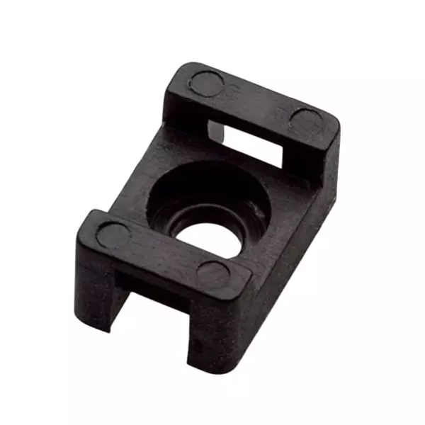 Partex Nylon Cable Tie Saddle Screw Mount (Pack of 100)