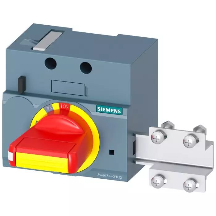 Siemens SENTRON Front Mounted Rotary Operator, 3VA9137-0EK35