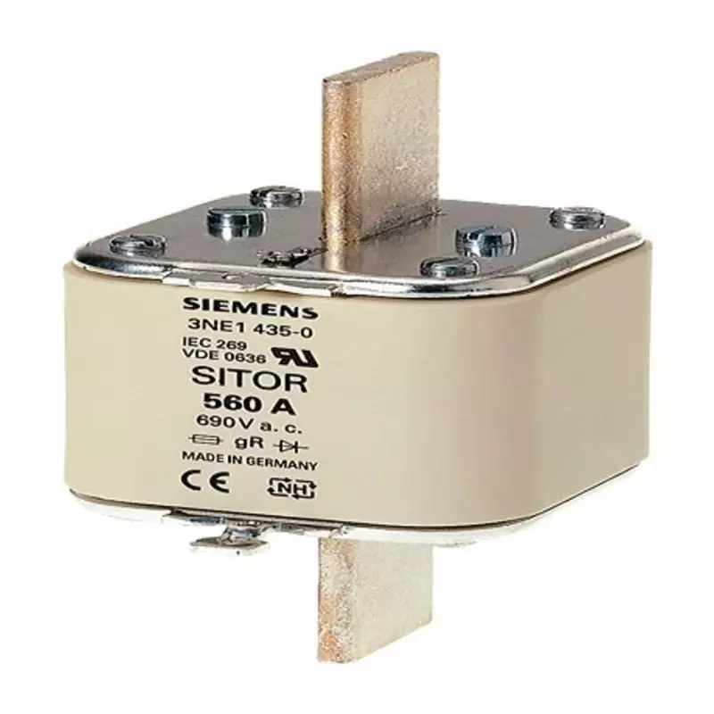 Siemens 710A Tag Fuse, 151mm, 600V, 3NE1437-1