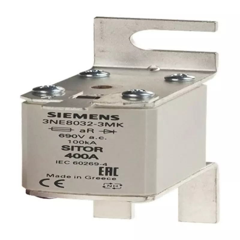 Siemens 80A Tag Fuse, 102.5mm, 690V, 75.4mm, 3NE8020-3MK