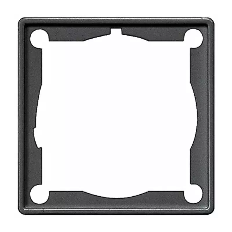 Siemens Carbon Fibre 1 Gang Mounting Plate Thermoplastic Mounting Frame, 5TG1150