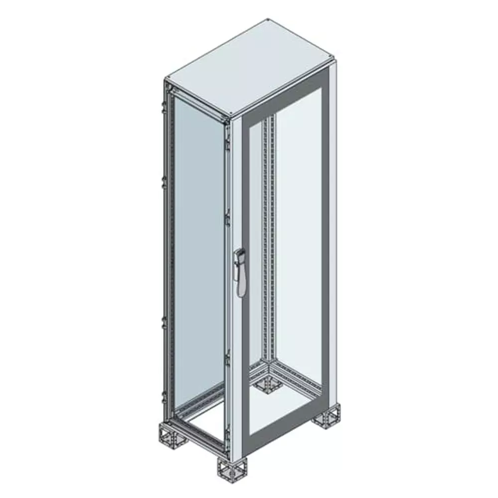 ABB AM2 Series Single-Door-Door Floor Standing Enclosure, Transparent Door, IP65, ES2264VK