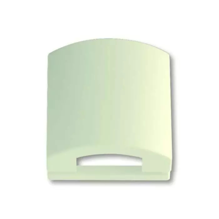 ABB White 1 Gang Plastic Kabel Cover Plate, 2CKA001710A3149