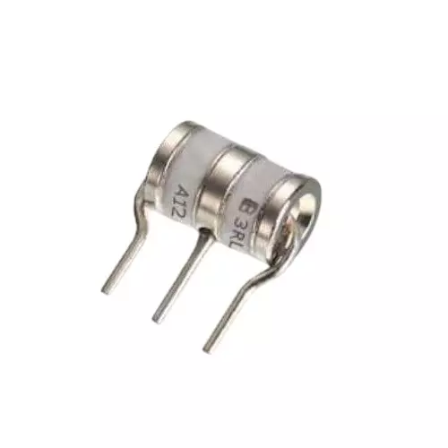 YAGEO 3R-8 Series Gas Discharge Tubes 3 Electrode 10 kA Peak Pulse Current 600 V DC Spark Over Voltage, 3RM600L-8/B