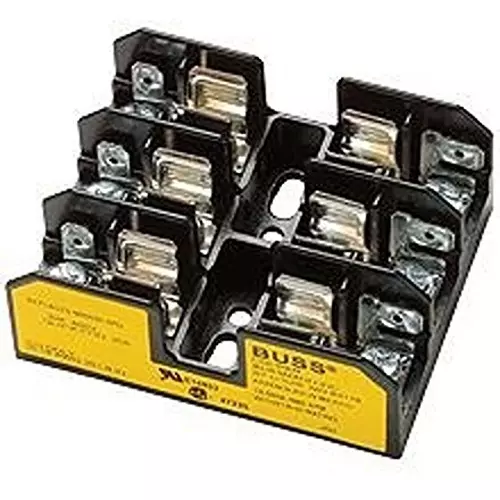 EATON Fuse Block Panel Mount 3 Pole 60 Amp, G30060-3CR