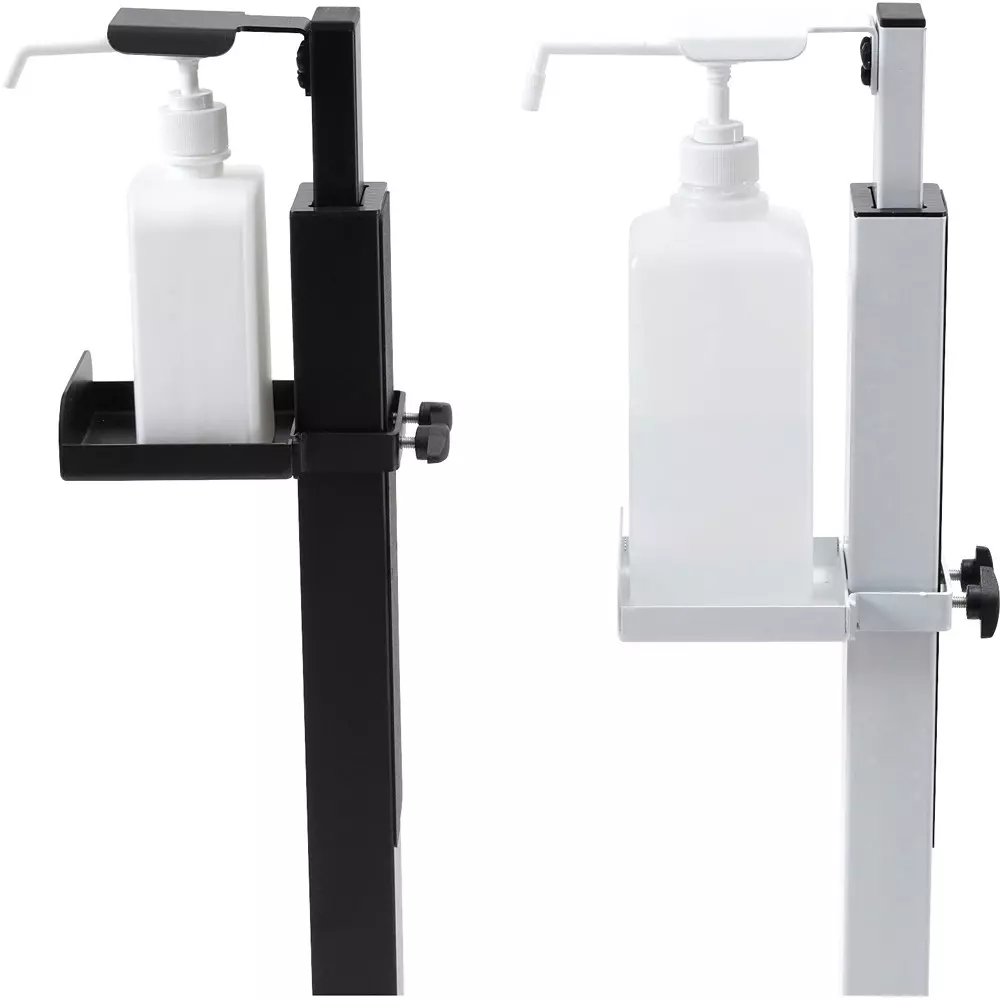 MonotaRO Foot-Operated Disinfectant Stand With Bottle, MN-AS1W