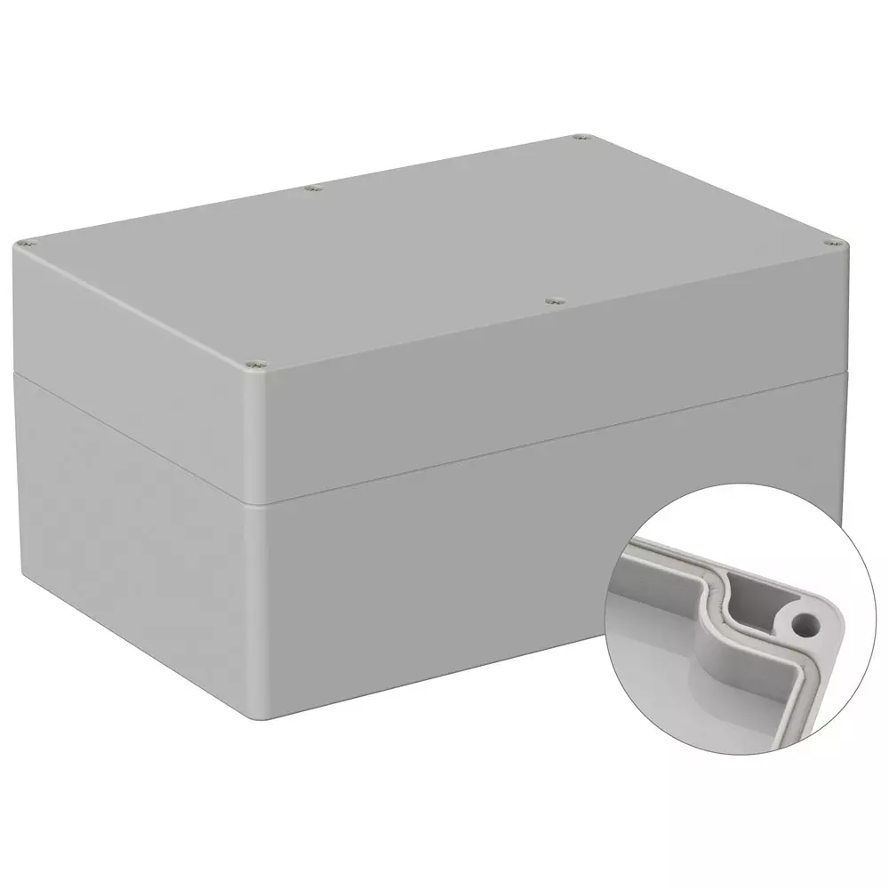 MULTICOMP PRO Enclosure ABS Multipurpose 120 mm Height Grey, MP011598